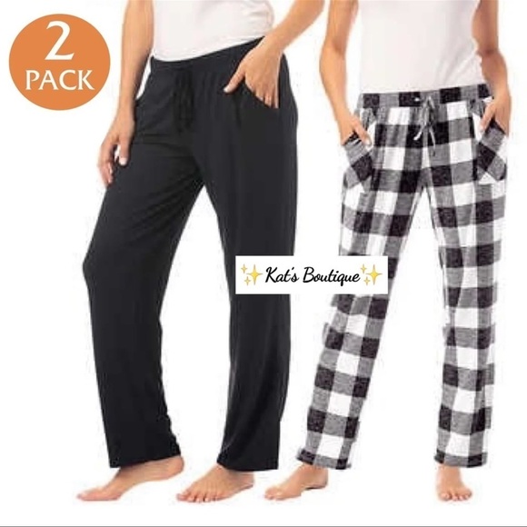 (NWT) Lucky Brand Ladies' Lounge Pant 2-pack, Small - Picture 1 of 6
